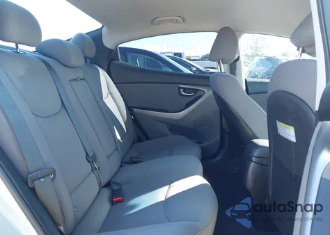 2016 Hyundai Elantra Se из США, поврежденный, VIN 5NPDH4AE4GH657974